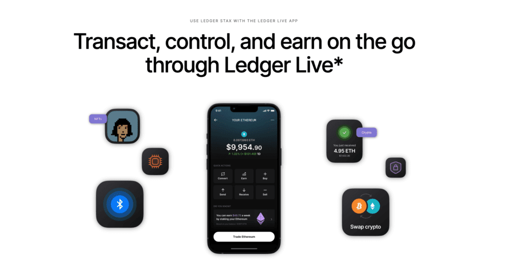 Ledger Live App.