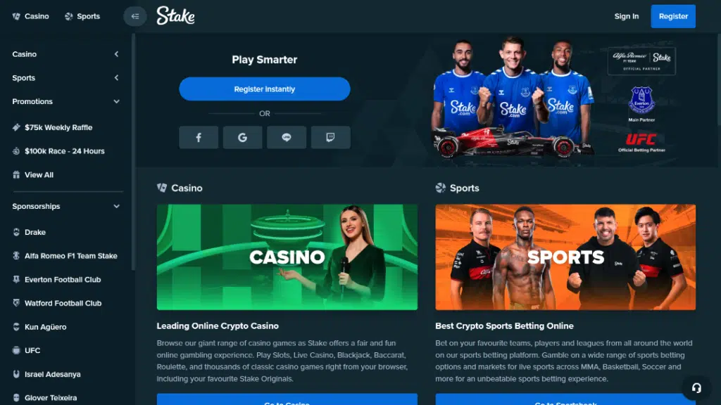 stake online casino.