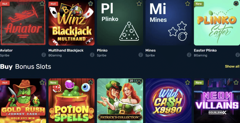 uusi Winz Casino syntymäpäiväbonus kampanjabanneri maassa Finland
