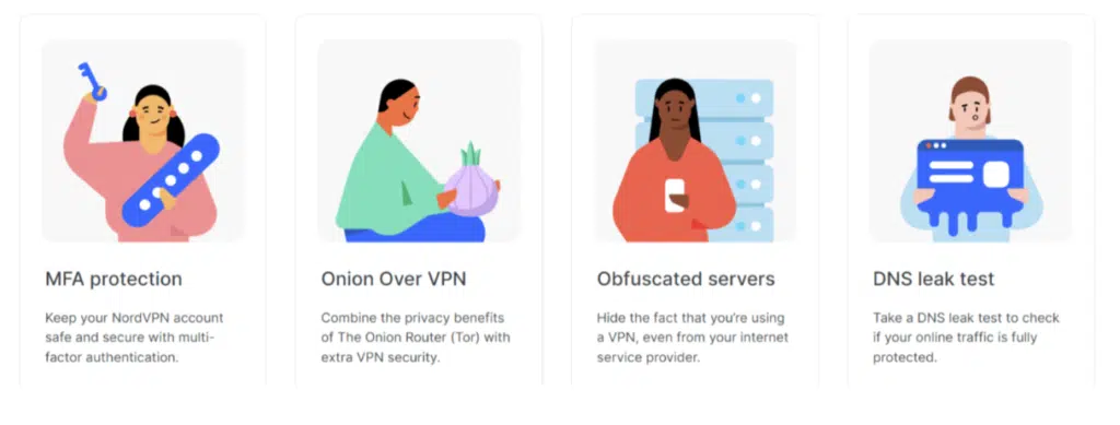 VPN server: customize presets on nordvpn.