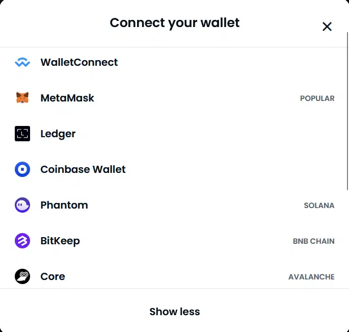 Connecting the Wallet to Marketplace