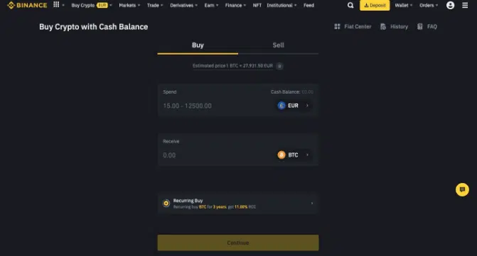 Purchase LINK from Cash Balance.
