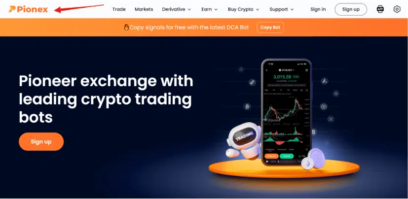 Pionex - Crypto bot trading.