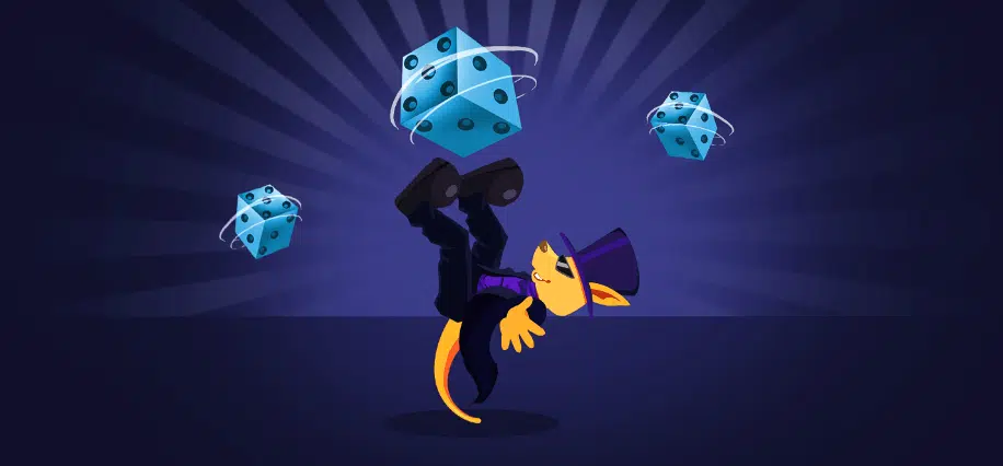 Provably fair games on Roobet casino. 