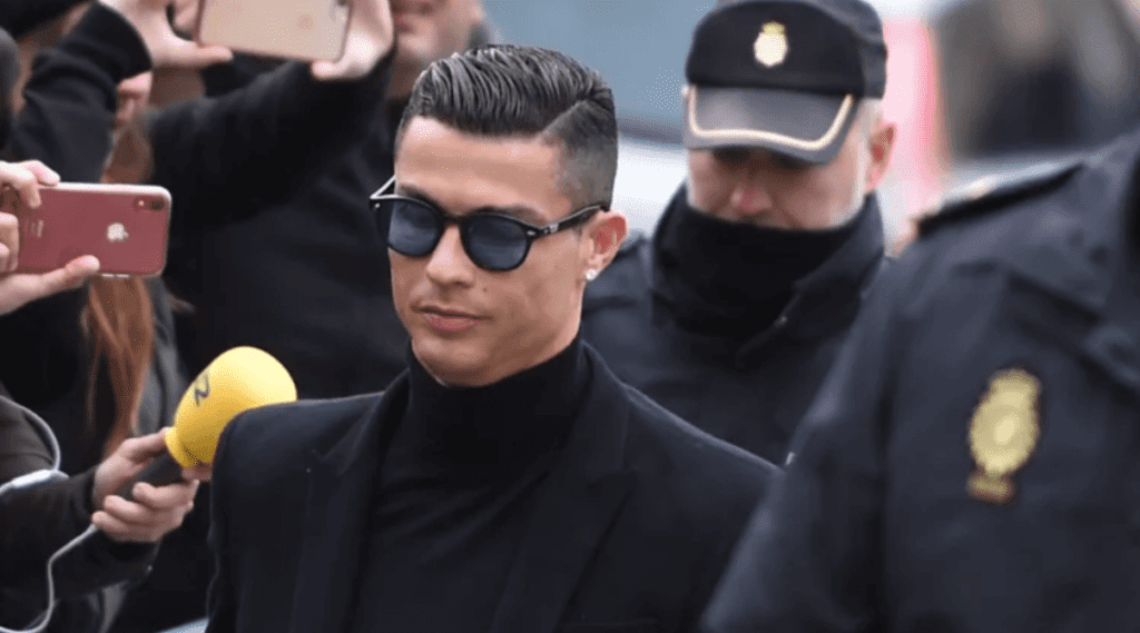 Popular football star Cristiano Ronaldo Sued