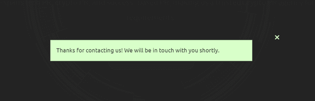 Submitted successfully.