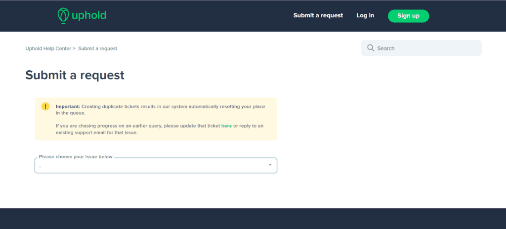 Uphold customer support.