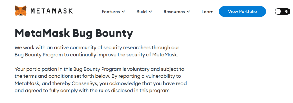 The Bug Bounty Program.