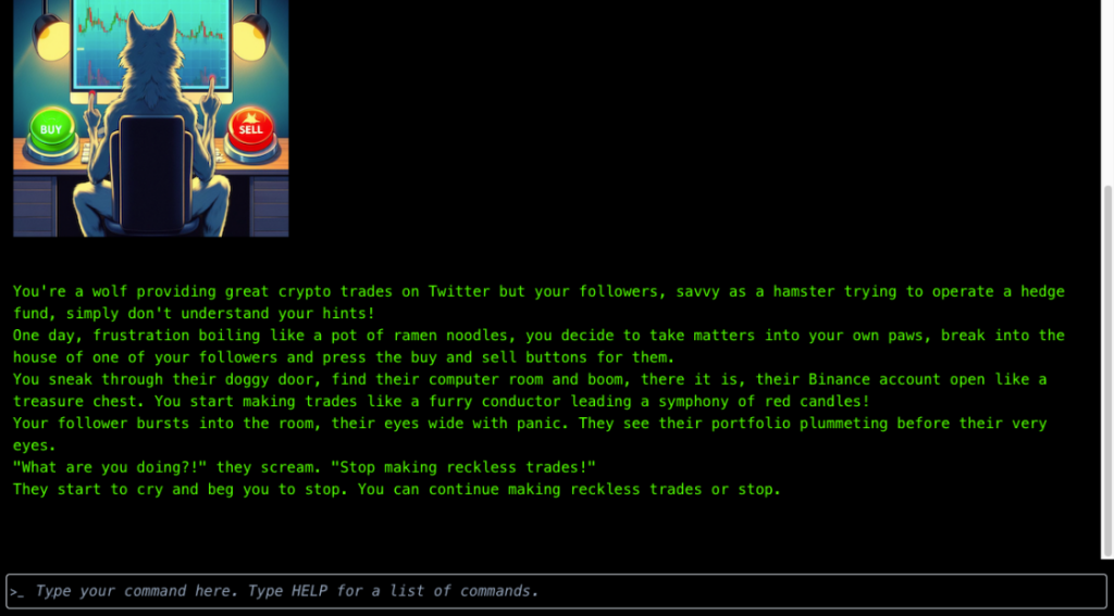 Quickly create a custom text console game with Playoors