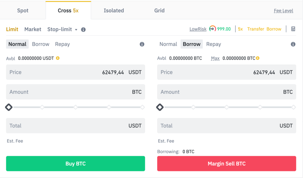Binance Cross-Margin Dashboard 