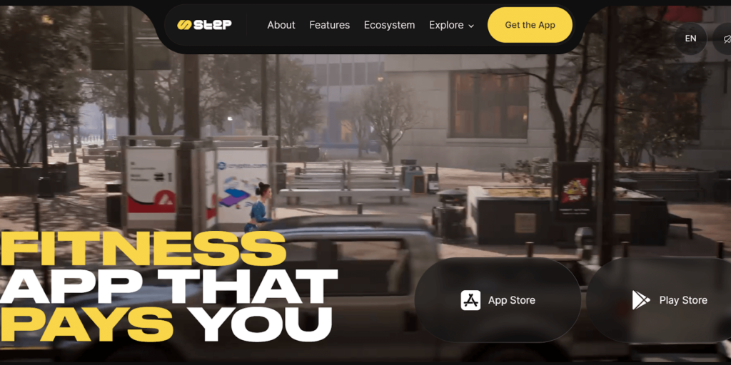 Step App Landing Page