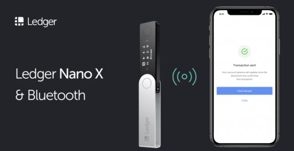 Bluetooth og Ledger nano x